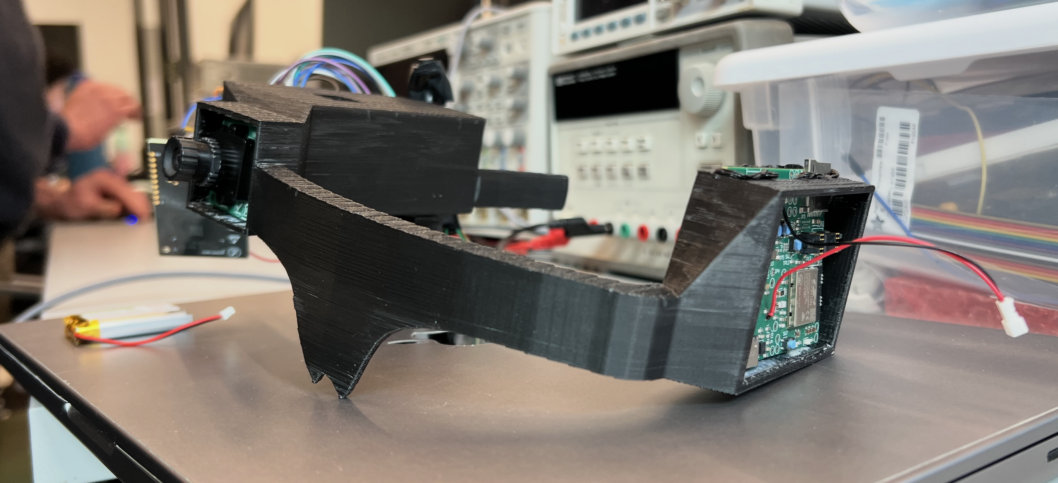Mind2Matter wearable prototype alternate view