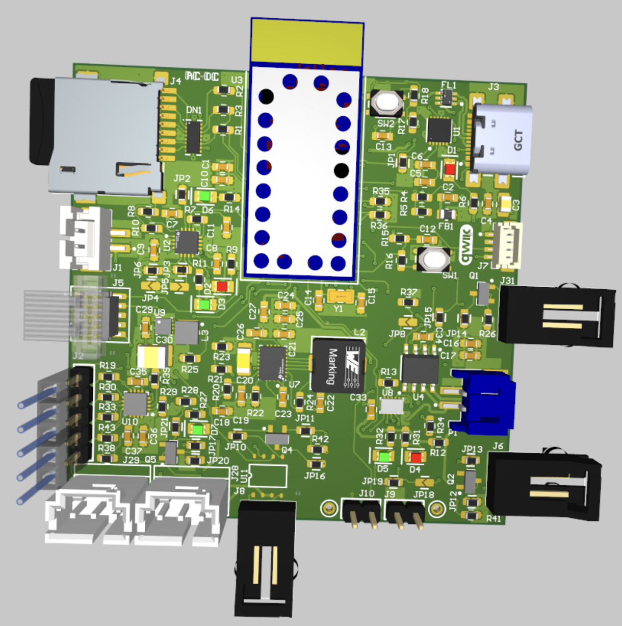 altium board 3D