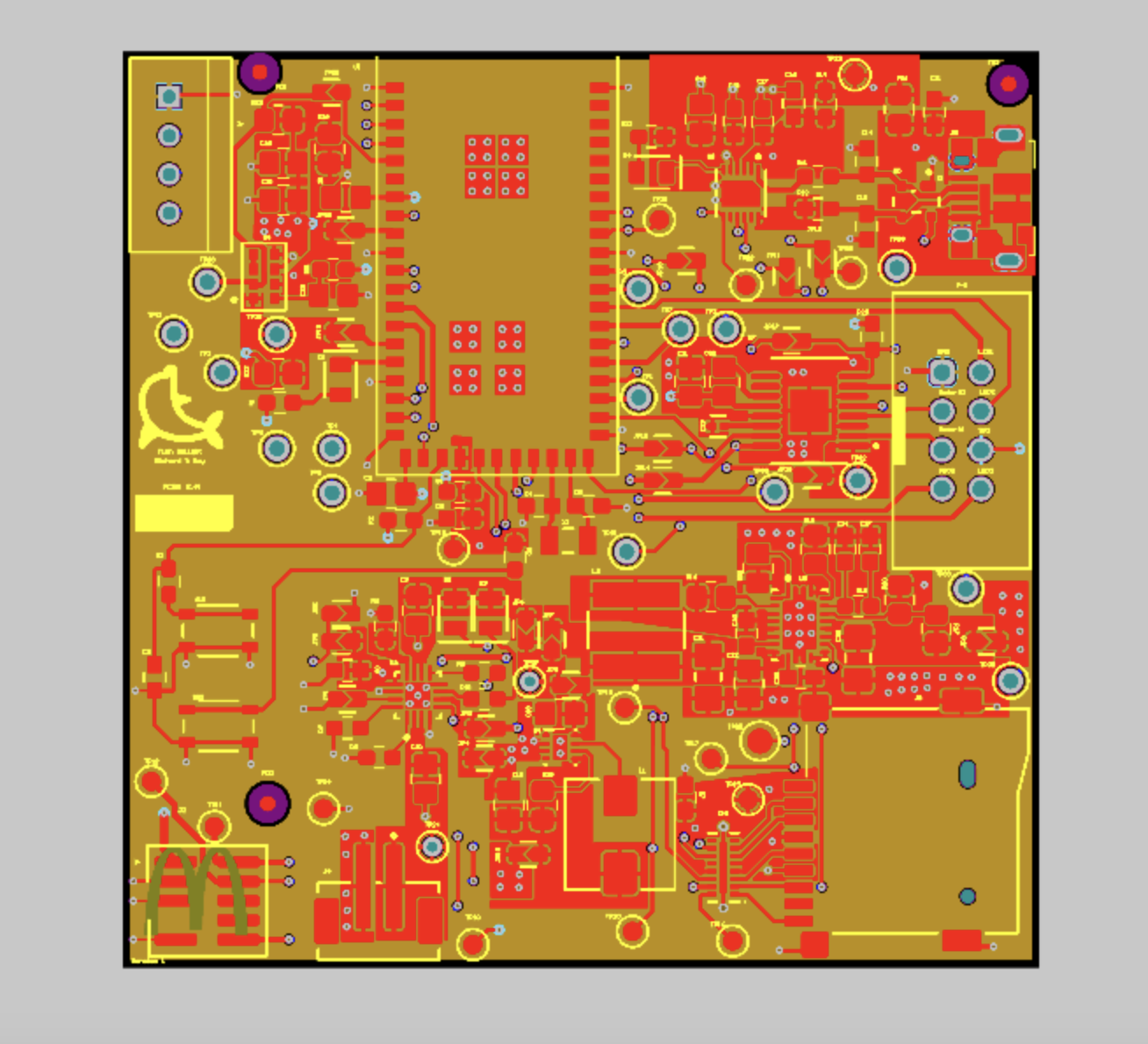 2D Board Layout